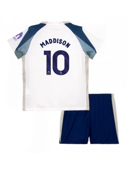 Billige Tottenham Hotspur James Maddison #10 Hjemmedraktsett Barn 2025-26 Kortermet (+ Korte bukser)